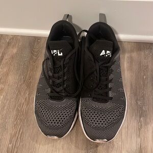 APL TechLook Pro Smoke Black and White Sneakers